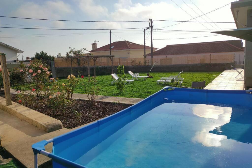 Вилла House With Pool And Garden In Esmoriz Near Porto Экстерьер фото